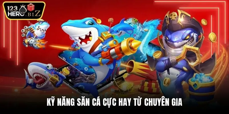 Kỹ năng săn cá cực hay từ chuyên gia