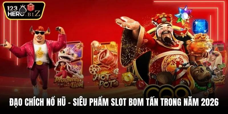 Đạo chích nổ hũ - Siêu phẩm slot bom tấn trong năm 2026