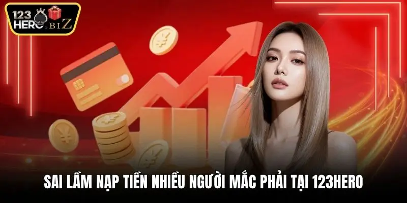 Sai lầm nạp tiền nhiều người mắc phải tại 123Hero